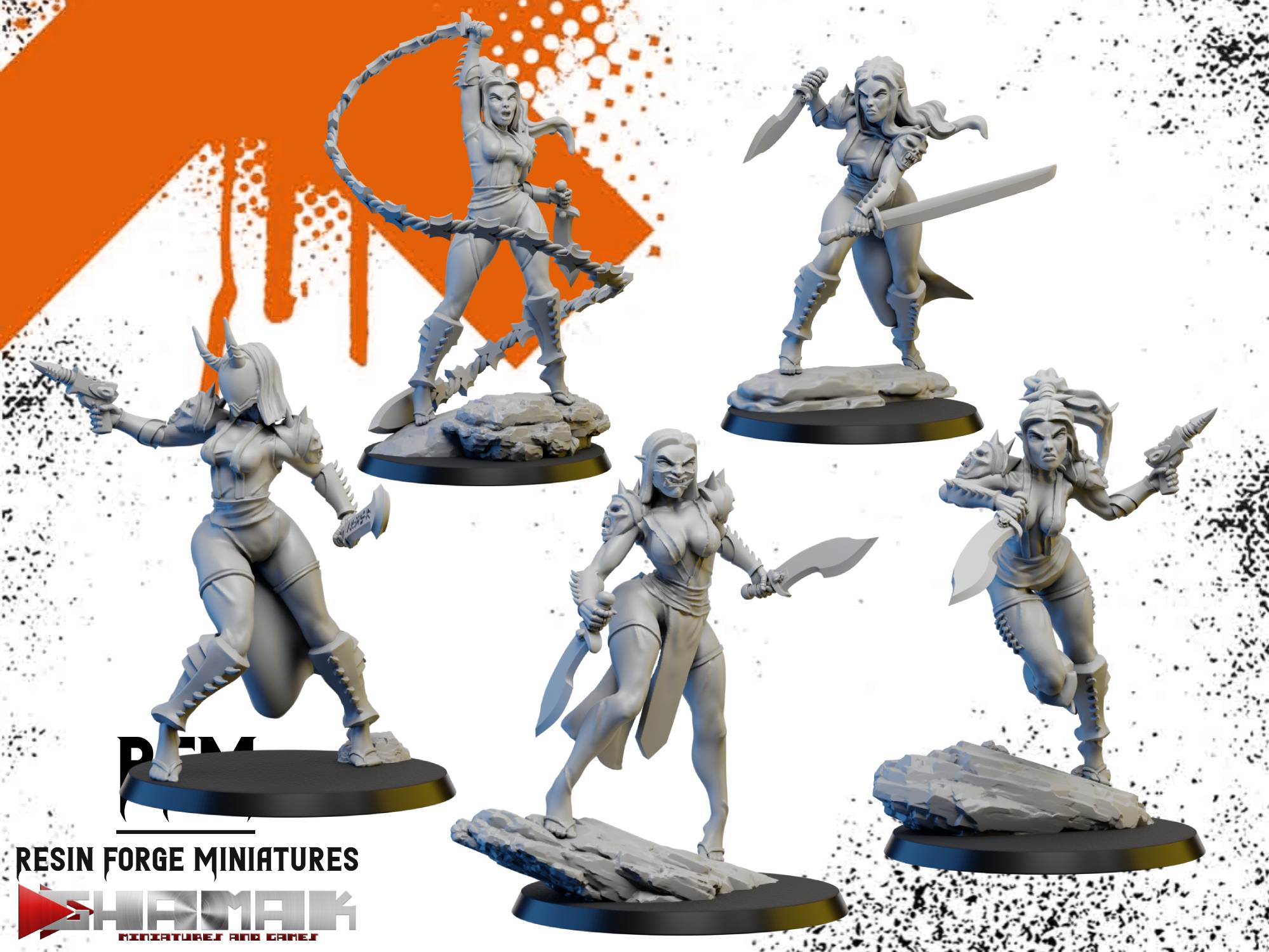 Witch Squad by Ghamak | Dark Space Elves