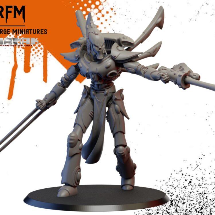 Space Elf Knight of Wraith by Ghamak