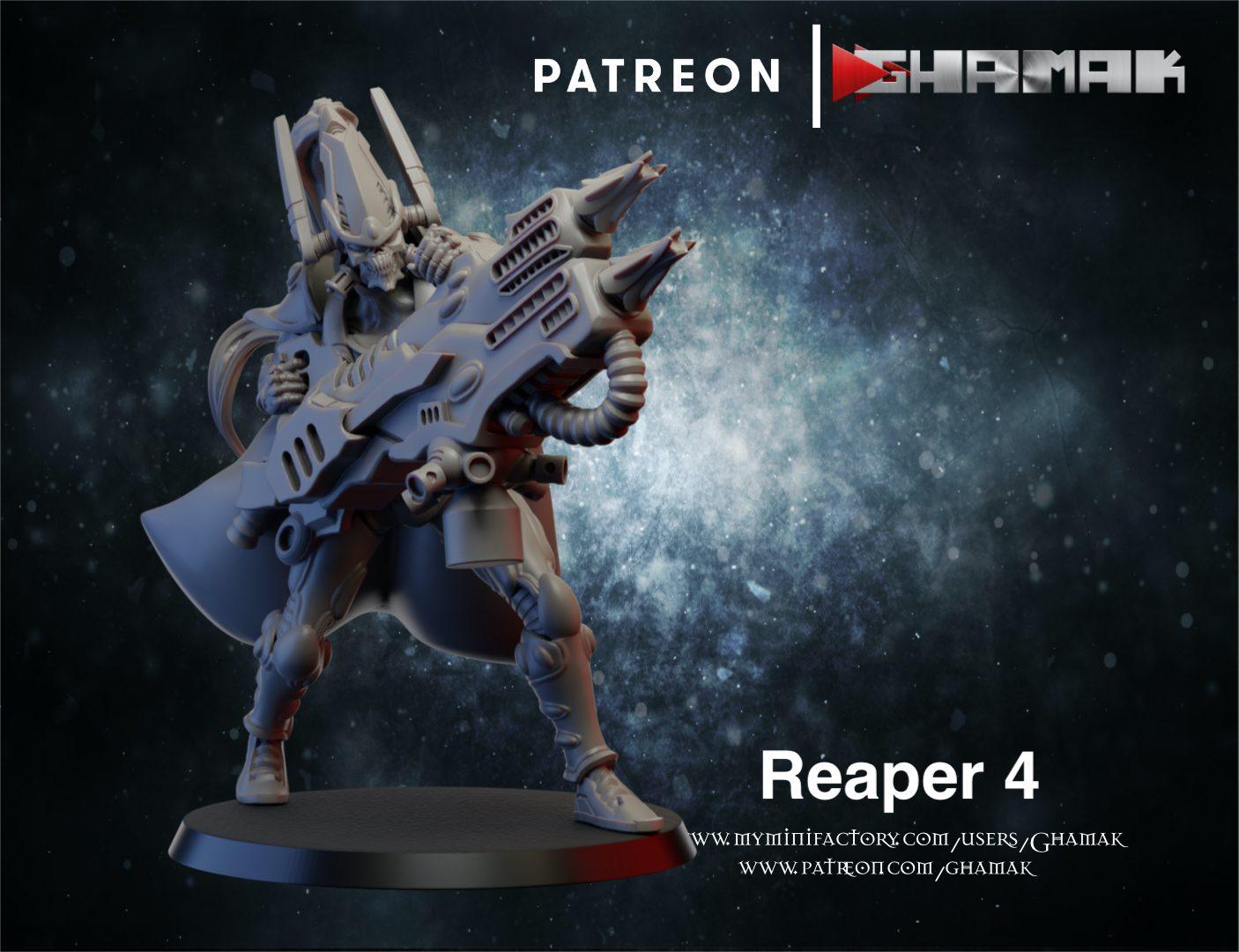 Space Elf Reaper Squad by Ghamak - Image 3