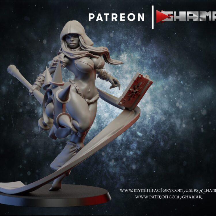 Chaos Sorcerer Pinup Priest by Ghamak