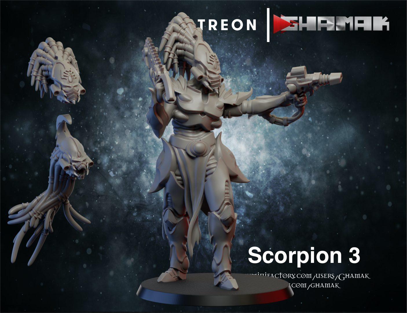 Space Elf Scorpion Squad by Ghamak - Image 4