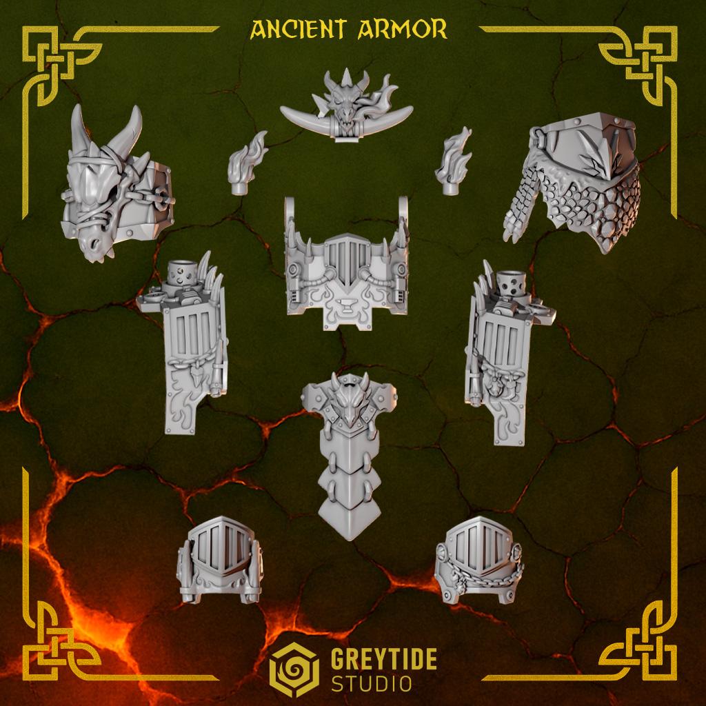 Redemptor Dreadnought Upgrade Set | Fire Drakes | GreyTide Studios
