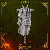 Banner Standard | Fire Drakes | GreyTide Studios