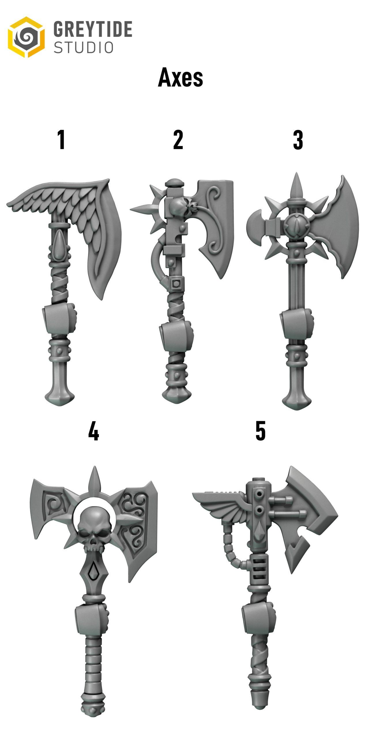 Axes | Crimson Angels | GreyTide Studios - Image 2
