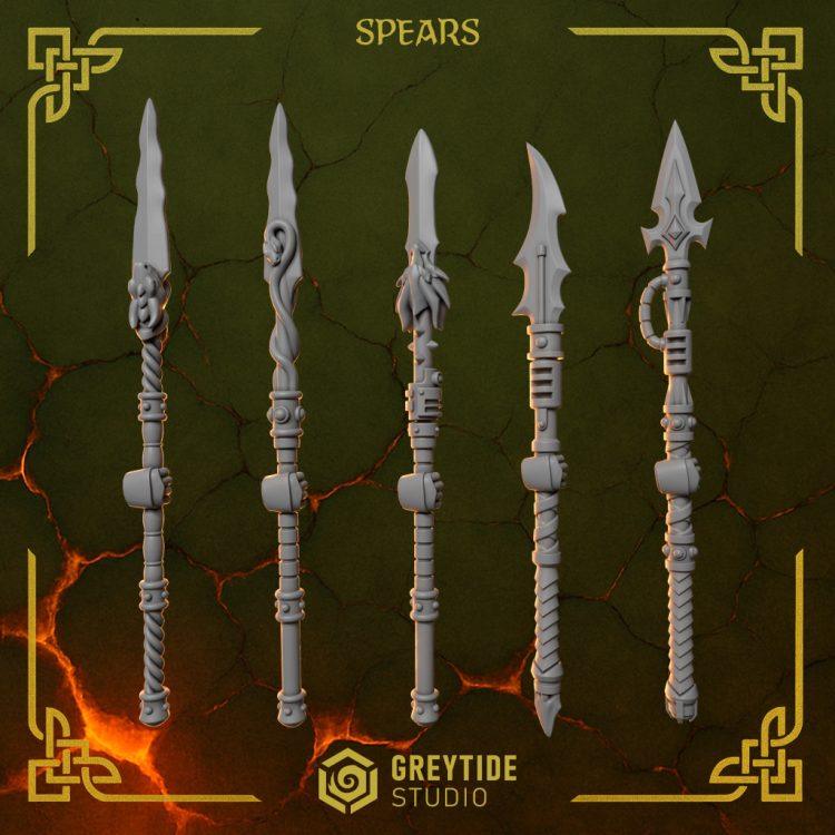 Spears | Fire Drakes | GreyTide Studios