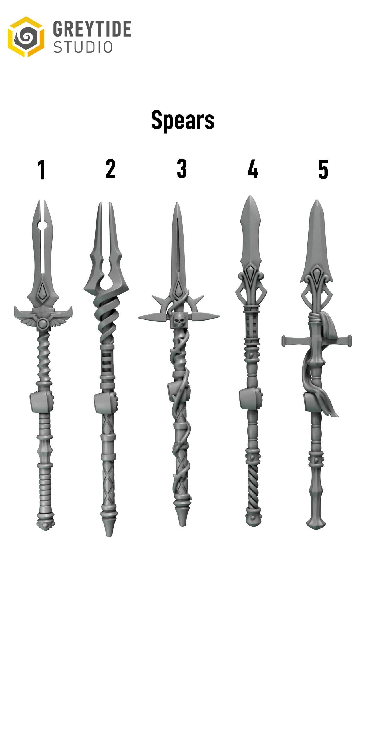 Spears | Crimson Angels | GreyTide Studios - Image 2