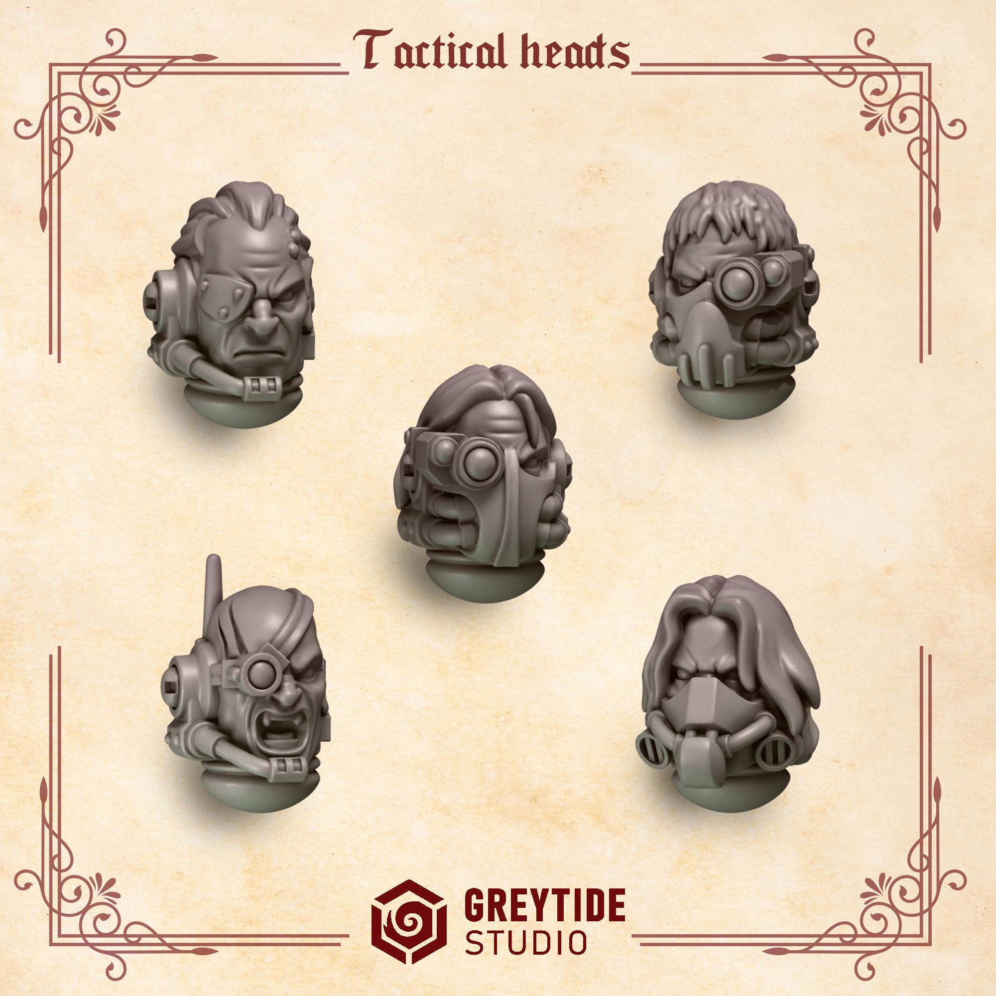Tactical Heads | Crimson Lords | GreyTide Studios