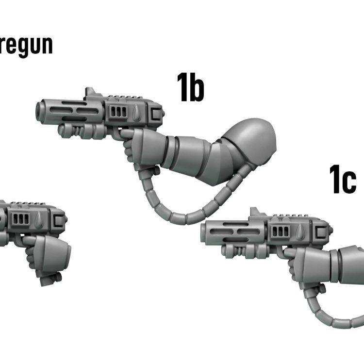 Hellfire Guns (Melta Proxy) | Crimson Angels | GreyTide Studios